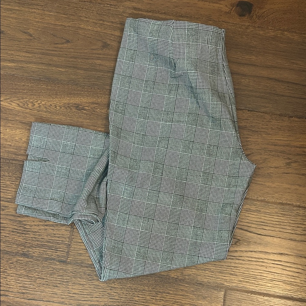 Gretchen Scott Designs Women's Black and White Checkered Pants
